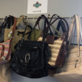 Purses for $3 can be found at Belongings.